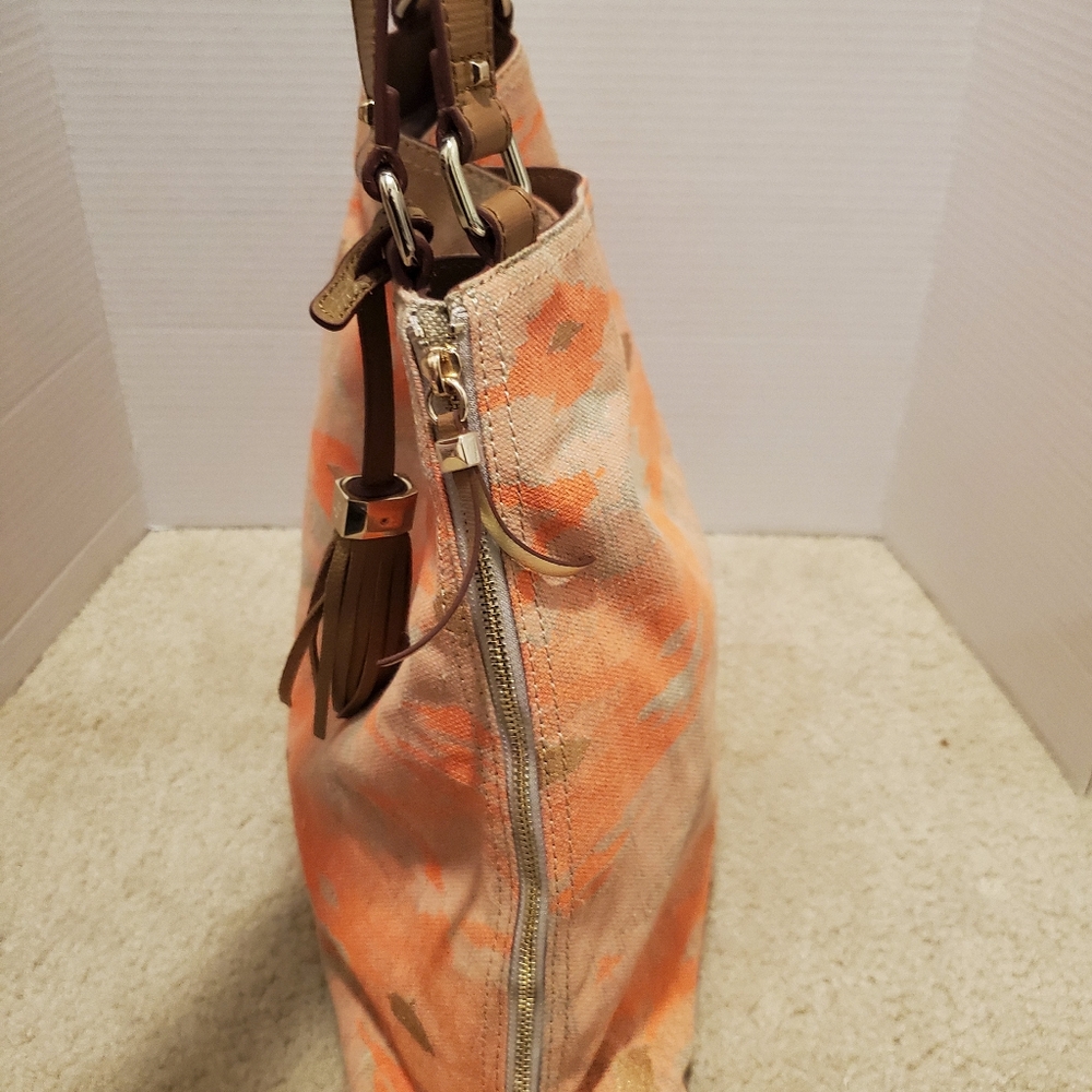 Stella & Dot Canvas Bag. NWOT. - Picture 4 of 13
